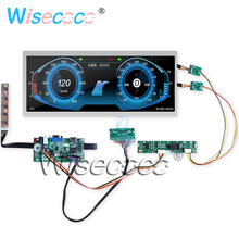 High brightness ultra widescreen 12.3 inch resolution 1920*720 module with 40 pin  LVDS control driver board for vehicle ins 2024 - buy cheap