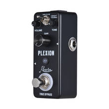 Rowin Plexion Guitar Effect Pedal High Quality Electric Guitar Pedal Aluminum Alloy Shell True Bypass Guitar Parts & Accessories 2024 - buy cheap