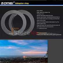 ZOMEI Metal adapter ring 62/67/72/77/82mm for Zomei P series filter holder 2024 - buy cheap