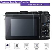 9H Tempered Glass LCD Screen Protector Shield Real Glass Film for Canon EOS M3 Camera Accessories 2024 - buy cheap