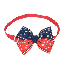 2021 New Fashion Red Blue Star style safety Plastic buckle Nylon Dog Pet Collar cute puppy collar Free Shipping 2024 - buy cheap