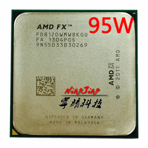 Восьмиядерный процессор AMD FX-серии FX 8120, FX8120, FX-8120, 3,1 ГГц, 95 Вт, FD8120WMW8KGU, разъем AM3 + 2022 - купить недорого