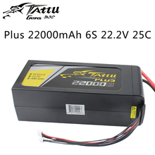 Tattu Plus 22000mAh 22.2V 25C 6S1P LiPo Smart Battery Pack with AS150 + XT150 Plug for UAV Medical Drone 2024 - buy cheap