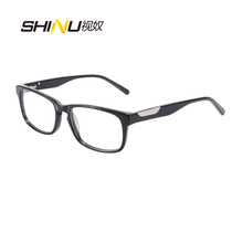 Полная оправа для очков оптическая оправа для чтения очки для близорукости мужские очки по рецепту ацетатные оправа для очков SR1643 2024 - купить недорого