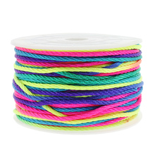 2018 Hot 40m/Spool 2.5mm Nylon Cord Thread Chinese Knot Macrame Cord Bracelet Braided String Diy Tassels Beading String Thread 2024 - buy cheap