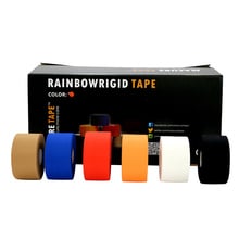 Macure Tape-Cinta rígida para Flejes de arcoíris, cinta de algodón blanca colorida, equipo protector de fijación, australianos, deportes, 1 ud. 2024 - compra barato