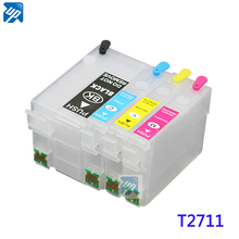 5sets 27XL T2711 Refillable ink cartridge with ARC chip for epson WF7110 7620 WF3620 WF3640 7110DTW 7610DWF WF-7710 WF-7720 2024 - buy cheap