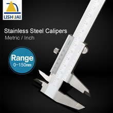 Micrômetro integrado de aço inoxidável para medição, ferramenta de medição profissional de 0-150mm 2024 - compre barato