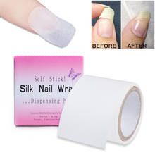 1Roll 3*100cm Adhesive Silk Nail Protector Wrap Fiberglass Reinforce Tools 3*100cm White UV Gel Acrylic Nail Art Tool 2024 - buy cheap