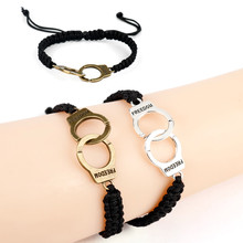 Trendy Jewelry Braided Leather Handcuffs Bracelets for Women Bracelet bangle bijouterie 2024 - buy cheap