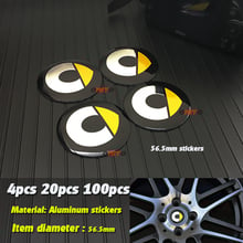 100pc 20pc 4pc Car Wheel Center Hub Caps Cover Rim Sticker Badge For Benz Smart Logo FORTWO FORSPEED ROADSTER FORSTARS Forvision 2024 - buy cheap