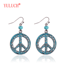 YULUCH-colgante de aleación de Zinc para mujer, diseño de joyería Vintage Original, diseño de moda, arte hueco, étnico, bohemio, pendientes, regalo 2024 - compra barato