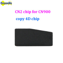 Cn2-cópia de chip 4d para máquina cn900, carro, transponder, chip cn2 pro, cópia, 4d, repetição de uso, para tango, mini cn900 2024 - compre barato