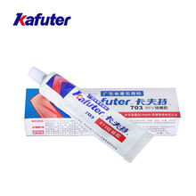 Kafuter K-703 45g Adhesive White Sealant Silicone Rubber Glue For Glass Metal Plastic Tiles Waterproof Insulation 2024 - buy cheap