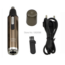 Electric washable rechargeable  nose & ear hair trimmer (KM-6619)  for hygienic cleaning Charge 8h 2024 - buy cheap