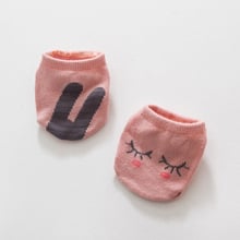 Детские носки унисекс Асимметричные носки-тапочки с рисунком животных для мальчиков и девочек носки для маленьких детей детские носки Calcetines de beb 2024 - купить недорого