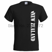 Camiseta Vertical de Nueva Zelanda para hombre, Camiseta de algodón de 6 países, inglesa, escocesa, camiseta de verano para hombre 2024 - compra barato