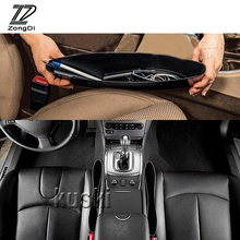 Zd 2 pçs estilo do carro para kia rio 3 ceed toyota corolla 2008 avensis C-HR rav4 mazda 3 6 CX-7 espaço de assento do carro bolso caixa tampas assento 2024 - compre barato