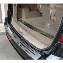 Free shipping for 2010-2012 Great Wall Haval/Hover H5 stainless steel Rear bumper Protector Sill 2024 - buy cheap