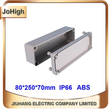 Бесплатная доставка, Заводская поставка, 1 шт., водонепроницаемый IP66 настенный пластиковый корпус, коробка 80X250X70mm 2024 - купить недорого