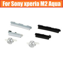 Оригинальный затвор камеры + Кнопки громкости + питания для Sony Xperia M2 Aqua S50H S50T D2303 D2305 D2306 боковая клавиатура Запчасти для сотового телефона 2024 - купить недорого