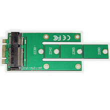 Tarjeta adaptadora M.2 B key SSD a MSATA MINI PCIE, convertidor para NGFF 22x30mm 22x42mm 22x60mm 22x80 SSD 2024 - compra barato