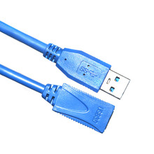 USB3.0 1,5 M кабель-удлинитель USB 3,0 кабель для синхронизации данных с разъемом быстрой скорости для ноутбука настольный компьютер, принтер на жестком диске 2024 - купить недорого