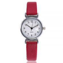 Модные женские часы, простой стиль, женские многоцветные тонкие часы с кожаным ремешком, женские повседневные кварцевые наручные часы, женский подарок # c 2024 - купить недорого