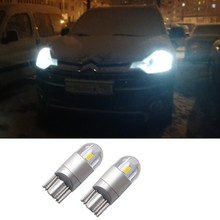 2X T10 LED W5W 194 168 Car Light Bulbs Car Clearance Parking Light For Citroen C4 Picasso Berlingo Xsara C5 C3 Saxo C2 C1 DS4 C8 2024 - buy cheap