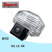 BOQUERON-cámara de visión nocturna para coche BYD G3 L3 G6, vista trasera, HD, CCD, cámara de estacionamiento inverso NTSC PAL 2024 - compra barato