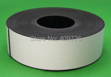 1 Meters Self Adhesive Flexible Magnetic Strip Magnet Tape Width 50x1.5mm Ad / Teaching Rubber Magnet 2024 - buy cheap