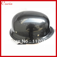 Free Shipping Cool CHROME MIRROR German Style DOT Approved Half face Motorcycle Helmet military helmet Chopper Cruiser helmet 2024 - buy cheap