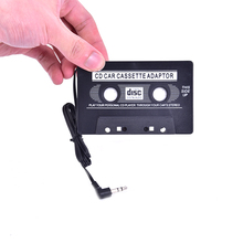 High Quality  Adapter for MP3 CD DVD Player Black Universal Car Cassette Car Audio Cassette Tape 2024 - buy cheap