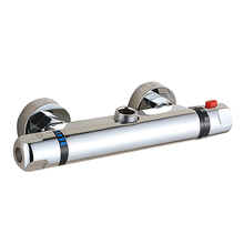 Термостатический смесительный водяной клапан для ванной комнаты, кран для душа с автоматическим контролем температуры, настенный клапан для водопроводной трубы 2024 - купить недорого
