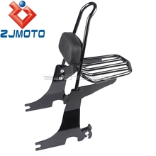 Motorcycle Detachable Sissy Bar Backrest Luggage Rack For Harley Sportster 2004-2016 SuperLow Iron 883 XL1200 Custom 48 72 2024 - buy cheap