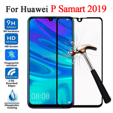 Protective case On For Huawei P Smart 2019 Tempered Glas Screen Protector PSmart For Hawei Hawei Hawey Huavei Huaweii Film 9H 2024 - buy cheap