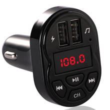 Wireless FM Radio FM Transmitter Bluetooth V4.1 Modulator Car Bluetooth Adapter MP3 Player with Dual USB 5V 3.1A Car Charger 2024 - buy cheap