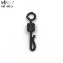 MNFT-carrete giratorio de cuerpo largo en forma de Q, accesorio para pesca de carpa, Color negro mate, UK8 #, 200 Uds. 2024 - compra barato