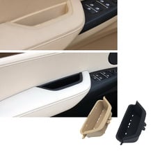Caja de almacenamiento para puerta delantera izquierda de coche, cubierta de manija de Panel de hebilla Interior para BMW X3, X4, F25, F26, color negro y Beige 2024 - compra barato
