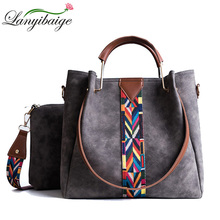 Luxury handbag designer Women bags Brand women messenger bag Vintage pu leather Handbags Two-piece Lady shoulder crossbody bags 2024 - buy cheap