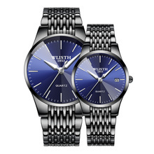 WLISTH Couple Watch Top Brand Luxury Waterproof Watch Men Women Ultra-thin Wrist Watch Set Auto Date Clock Gift Relogio Reloj 2024 - buy cheap