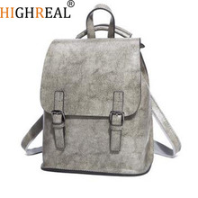 Fashion Genuine Leather Women Backpack Hot High Quality  Brand Women School Bag Girl Travel Bags Backpack Travel Bags J157 2024 - buy cheap