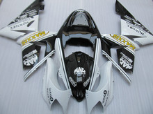 Carenados 100% carrocería para Kawasaki ZX10R 2004 2005, kit NINJA, ZX 10R 04 05, bodykits YV66 blancos y negros, nuevos 2024 - compra barato