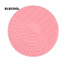ELECOOL 1 шт. Чистящая Щетка для макияжа, подушечки для умывания, моющая скрубберная доска, косметический чистящий коврик, косметические чистящие средства 2024 - купить недорого