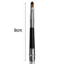 Portable Lip Brush Retractable Home Travel Lipstick Gloss Makeup Brushes Tool SSwell 2024 - buy cheap