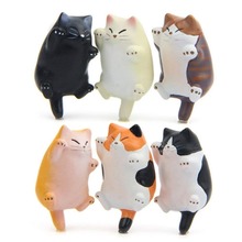 6pcs/set Cartoon Creative Kids Kawaii Animals Pets Cat Rabbit Dog Home Decorative Souvenir Small Fridge Magnets Sticker 2024 - buy cheap