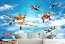 Custom papel de parede infantil, 3D cartoon murals for children's room bedroom sofa backdrop waterproof electric wallpaper 2024 - buy cheap