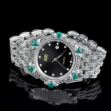 S925 pure silver jewelry factory direct selling Thai silver delicateness lady Bracelet Watch 2024 - buy cheap