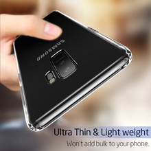 Мягкий прозрачный чехол из ТПУ для телефона Samsung Galaxy Note 8 9 10 20 S7 edge S8 S9 S10 S20 Plus S10e, 2 шт., Ультратонкий силиконовый чехол 2024 - купить недорого