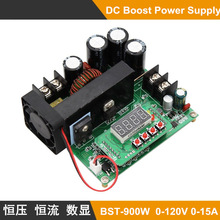 B900W NC DC constant current power supply voltage adjustable boost module Ammeter 120V10A charger 2024 - buy cheap